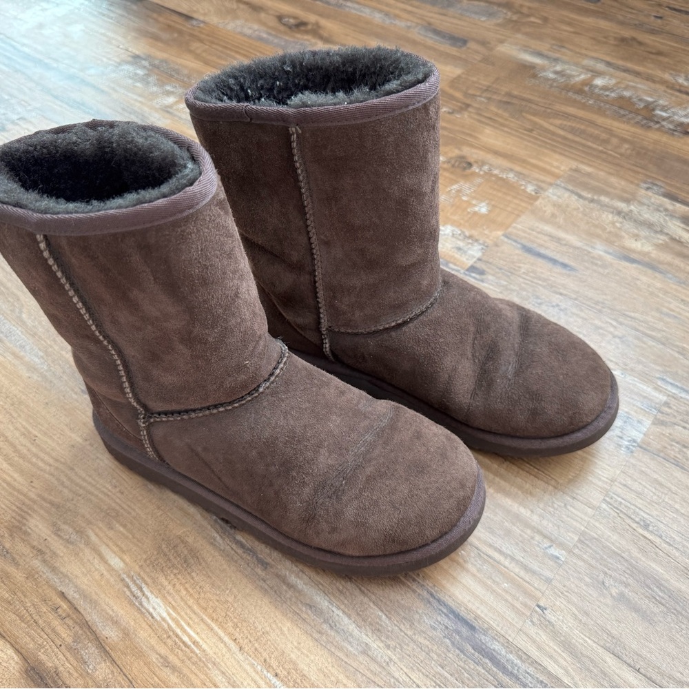 Brown Suede Boots